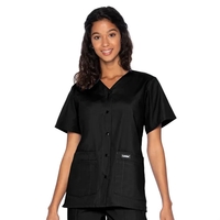 Landau Essentials Snap Front V-Neck Tunic... from ASI 86018 Scrub Authority /...
