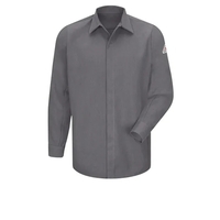 Concealed-Gripper Pocketless Work Shirt... from ASI 86018 Scrub Authority /...