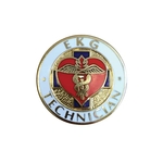Prestige Medical - EKG Technician Cloisonne Pin