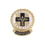 Prestige Medical - Certified Medical Assistant Cloisonne Pin