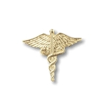 Prestige Medical - Large Gold Caduceus Professional Tac
