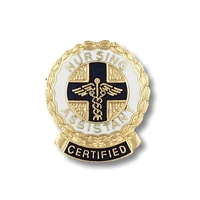 Prestige Medical - Certified Nursing Assistant Cloisonne Pin... from ASI...