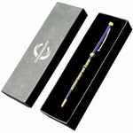 Zeeman-II Brass Ballpoint Pen with Gift Box