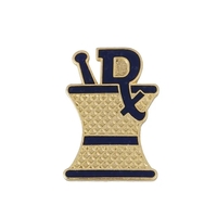 Prestige Medical - Pharmacist (RX) Cloisonne Pin... from ASI 86018 Scrub...