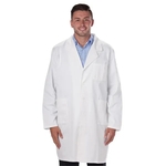 Prestige Medical - Unisex Three-Pocket Full-Length Lab Coat