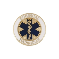 Prestige Medical - Surgical Technician Cloisonne Pin... from ASI 86018 Scrub...