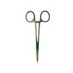 Prestige Medical - 5.5" Kelly Forceps - Rainbow Finish