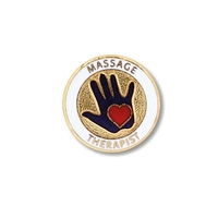 Prestige Medical - Massage Therapist Cloisonne Pin... from ASI 86018 Scrub...
