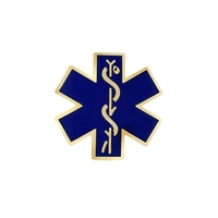 Prestige Medical - Star of Life Pin Cloisonne... from ASI 86018 Scrub...