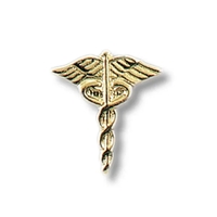 Prestige Medical - Caduceus Cloisonne Insignia Tacs... from ASI 86018 Scrub...