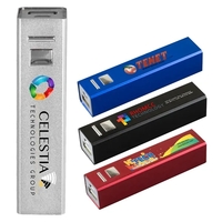 2,200 mAh rectangular portable power stick w/ USB & micro-USB ports.... from...