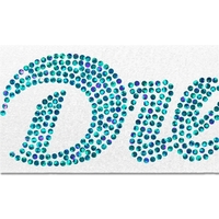 2" Badge Satin Ribbon - 50yd Roll - Sparkle