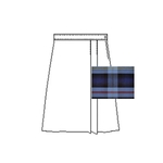 A+ Uniforms - Girls' Pocketless Blend Plaid Skort