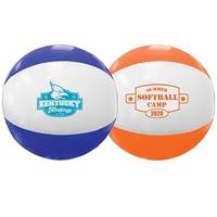 16" Two Toned Beach Ball