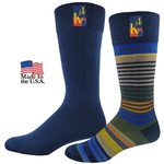 Men's Fashion Striped Dress Socks