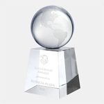 Globe with Tapered Base