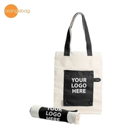 12 oz cotton canvas roll-up tote bag... from ASI 62820 International Merch...