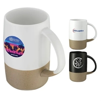 17 oz. Two-tone Vintage Ceramic Mug... from ASI 39820 Opusline (Benmex) /...