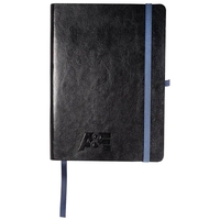 Faux leather cover journal with 96 ruled pages, elastic loop closure,... from...