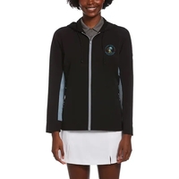 Ladies full-zip jacket with water-repellent finish and front welt pockets.......