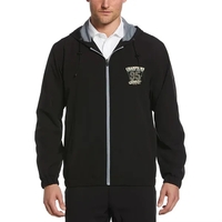 Unisex full-zip jacket with water-repellant finish and front welt pockets.......