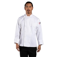 Uncommon Threads Unisex Sienna Chef Coat - White... from ASI 86018 Scrub...