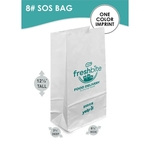 8# SOS Bags With One Color Printing