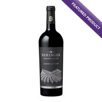 750-milliliter Beringer Knight's Valley cabernet bottle with imprint...