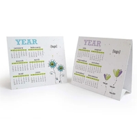 Seeded paper Tent Calendar... from ASI 40646 Bloomin Promotions / Bloomin'...