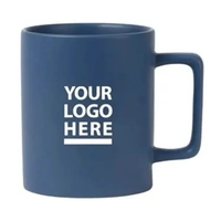 Ceramic Mug 12 oz. with Square Handle