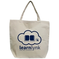 20" W x 17" H x 6.75" D Cotton Tote Bag... from ASI 55990 Garyline