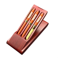 Pen box with ballpoint pen, lead pencil, & letter opener. Made... from ASI...