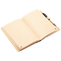 Bamboo Veneer Notebook.... from ASI 46755 Cosmo Promos
