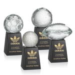 Sports Balls Award on Marble