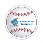 Baseball Shaped NoteKeeper™ Magnet 20 mil