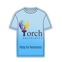 Shirt Shaped NoteKeeper™ Magnet 35 mil