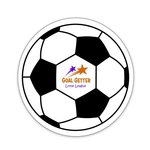 Soccer Ball Shaped NoteKeeper™ Magnet 35 mil