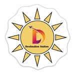 Sun Shaped NoteKeeper™ Magnet 20 mil