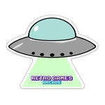 UFO Shaped NoteKeeper™ Magnet 35 mil