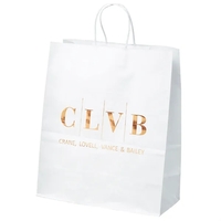 Citation - White Shopper - Foil Print