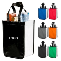 Glossy Tote Bag, 105 GSM, 9 1/16" W x 12" H... from ASI 74585 Nu Promo...