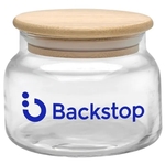 8 oz. Apothecary Jar with Bamboo Lid