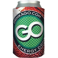 Extra Strong Magnetic Full Color Neoprene 12 Oz. Can Cooler.