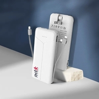 The Power Bank boasts a high capacity of 10000mAh, ensuring multiple... from...