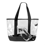 Clear Tote Bag with Coin Purse