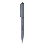 Solid Rubber Coated Plastic Ballpoint Pens