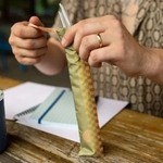 POUCH FOR REUSABLE STRAWS - RIPSTOP