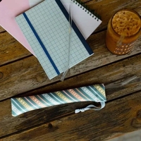 Bring Your Own! Carry your straws in this perfect little pouch... from ASI...