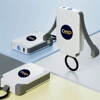 The Power Bank boasts a high capacity of 10000mAh, ensuring multiple... from...