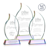 The Croydon award features a beautiful 3/4" thick Starfire Crystal to... from...